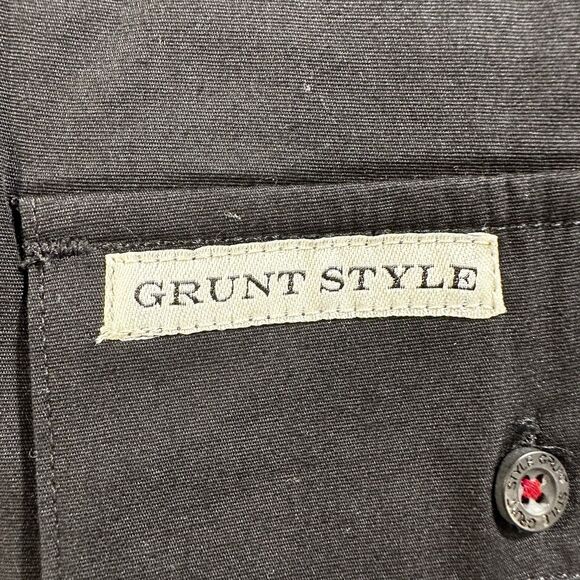 Three (3) Grunt Style Garage SS Button Down Mens Shirts Size XXXL American Flag - Picture 9 of 16